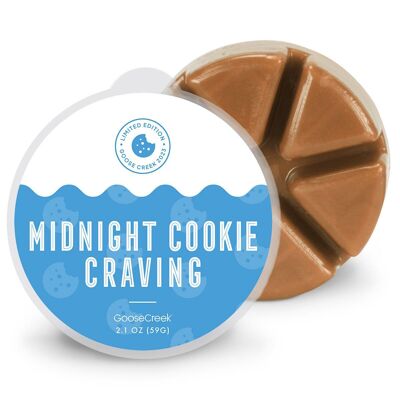 Midnight Cookie Graving Goose Creek Candle® Cera fusa