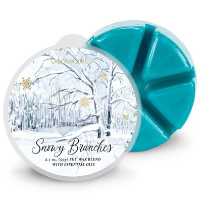 Snowy Branches Goose Creek Candle® Wachsschmelze