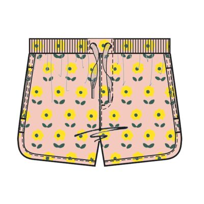 KIM Flower shorts