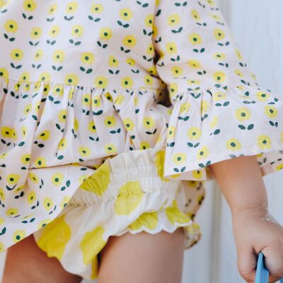 PIA Flower baby blouse