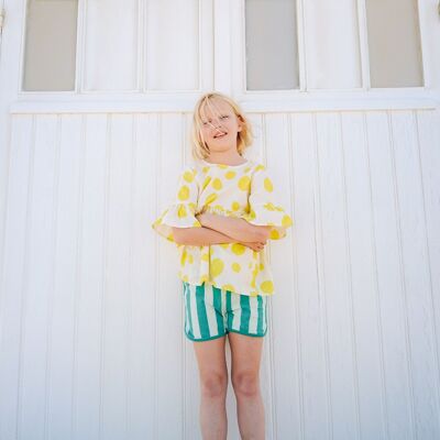 PIA Lemon baby blouse