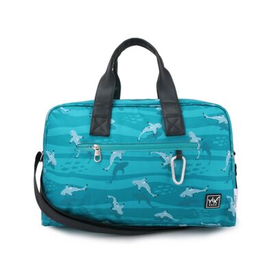 Bolsa de lona YLX Blossom | Niños | Lapislázuli y tiburones