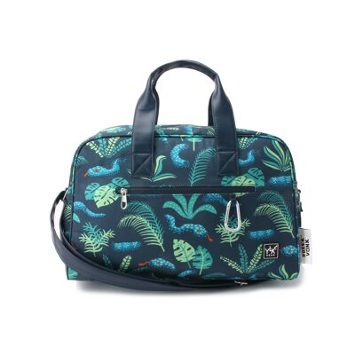 YLX Blossom Duffel Bag | Kids | Dark Slate & Snakes