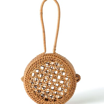 100% Natural Rattan Riau Air Freshener, Handwoven, Natural Finish, 20cm Height and 10cm Diameter from Indonesia