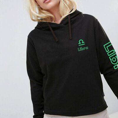 Hooded Sweatshirt With Hood "Libra"__M