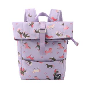 Sac à dos original YLX | Enfants | Lilas pastel et chevaux