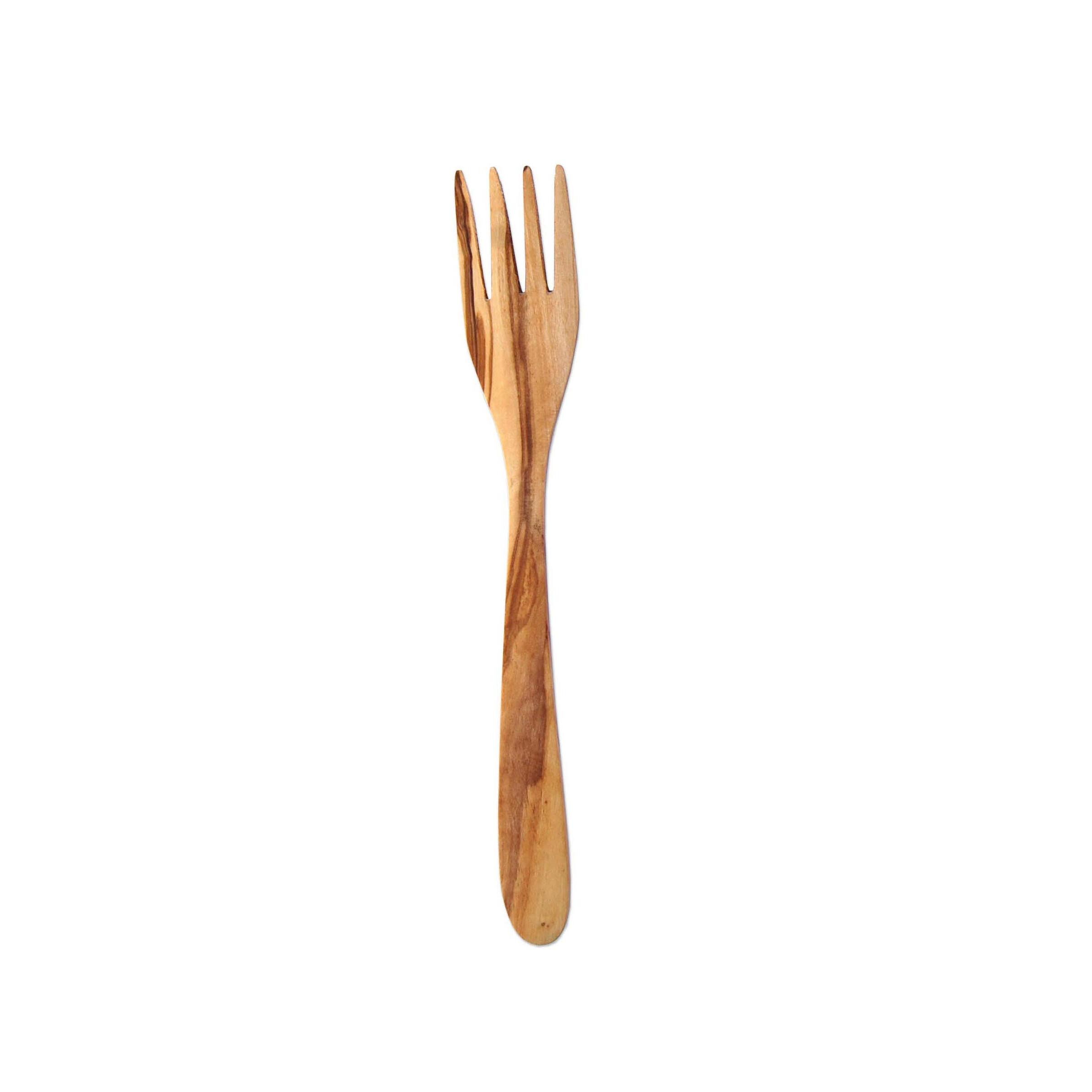 Fourchette 20 cm bois d'olivier