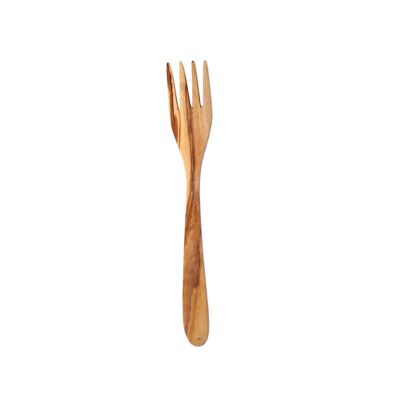 Tenedor 20 cm madera de olivo