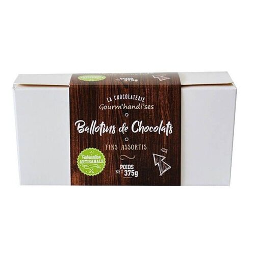 Ballotin de chocolats 100g Gourm'handi'ses