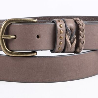 SIMONE women's leather belt