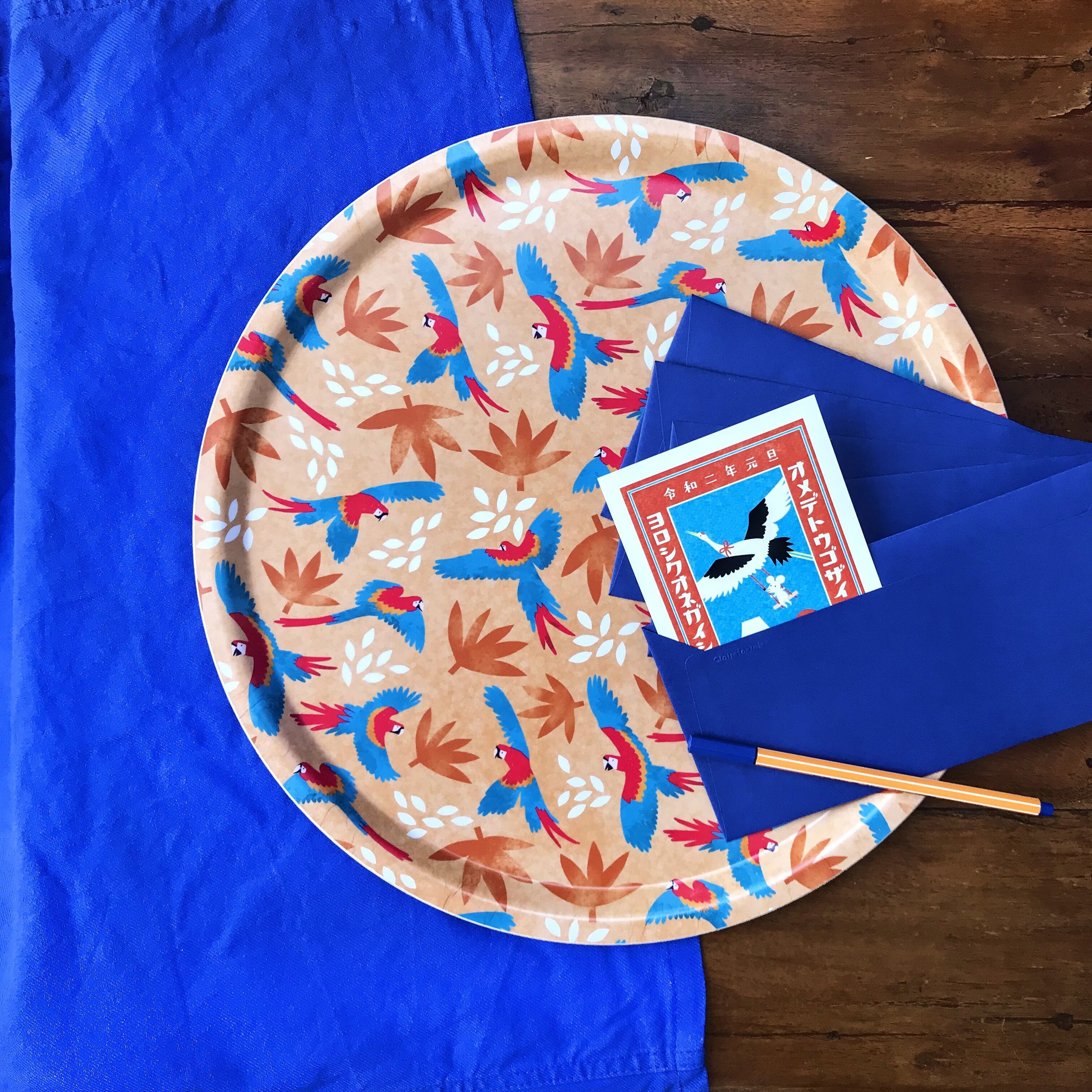 Vassoio da cucina in legno "Pura vida"