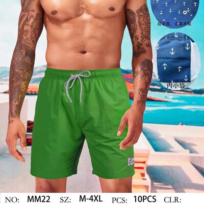 Green fabric swimsuit