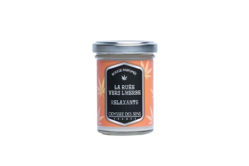 LA RUEE VERS L'HERBE Bougie 80g RELAXANTE/ORANGE