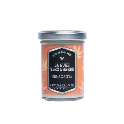 THE RUEE VERS L'HERBE Candle 80g RELAXING/ORANGE