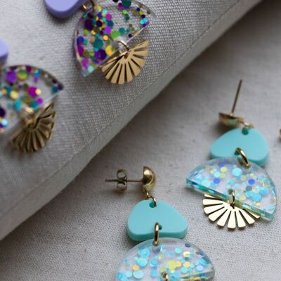 Orélia earrings - Turquoise