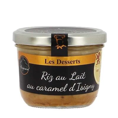 Budino di riso con caramello Isigny 180g - Le Père Roupsard