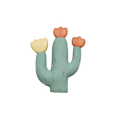 NATURAL RUBBER BATH TOY - CACTUS