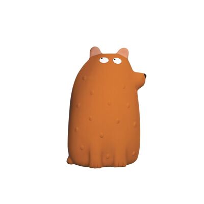 NATURAL RUBBER BATH TOY - BEAR