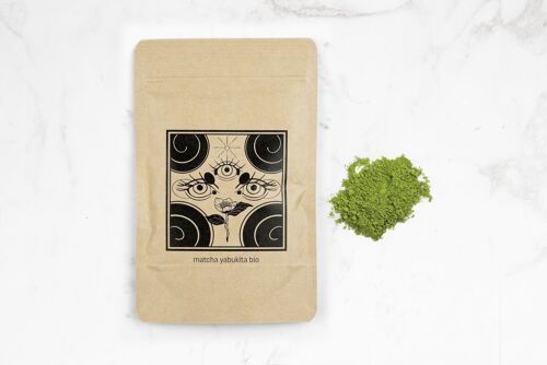 Thé matcha bio Yabukita 50g- Certifié Bio - Qualité de Cérémonie