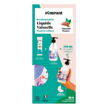 Kit découverte Liquide vaisselle Amande 1