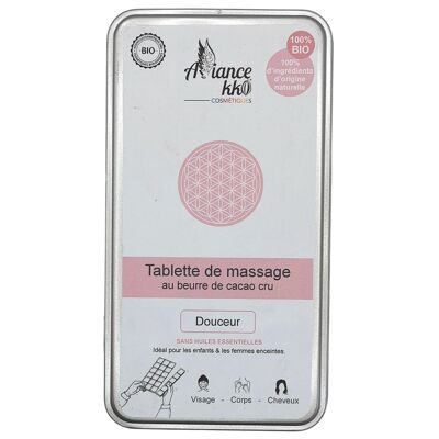Tablette de massage Bio " Douceur"