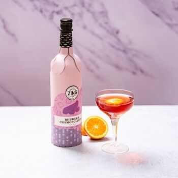 World Of Zing - Cocktail Vodka - Rhubarbe Cosmopolite 2