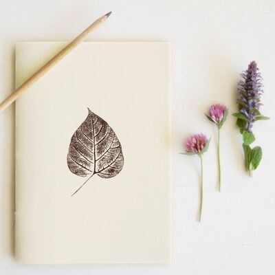 Cuaderno artesanal “Catalpa” • Colección Empreintes • A5