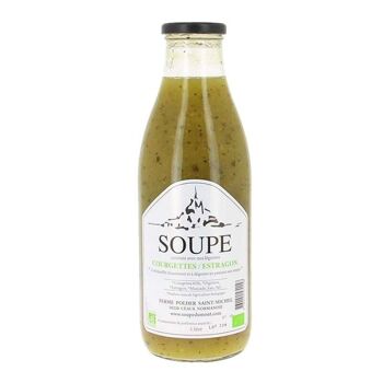 Soupe du Mont courgettes et estragon 1L