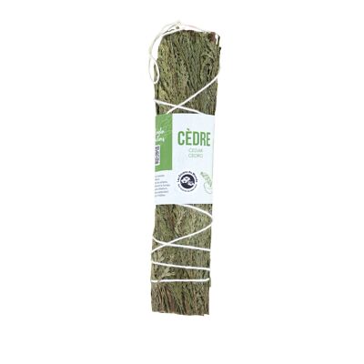 Weihrauchgeflecht aus Zedernholz, 15 cm