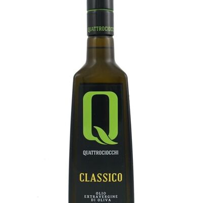 Olio extra vergine di oliva Quattrociocchi “Classico”.