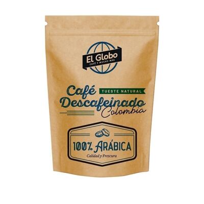 CAFÉ 100% ARÁBICA DESCAFEINADO COLOMBIA - 250g