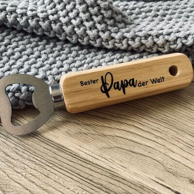 Bottle opener "Best Dad in the World"