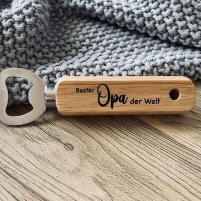 Bottle opener "Best Grandpa in the World"