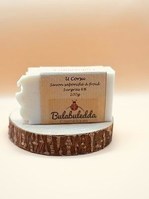SAVON U CORSU, savon de Castilles 100% huile d'olive corse (100g)