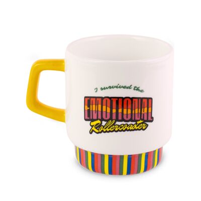 Hot Stuff Ceramic Mug, Emotional Rollercoaster