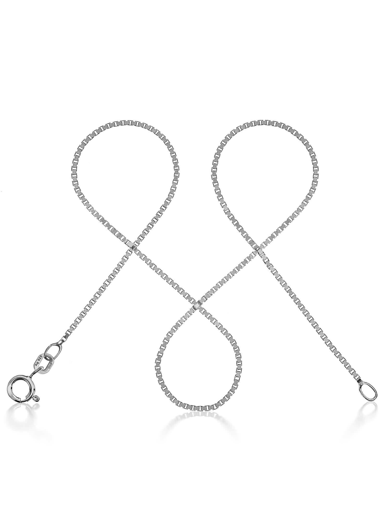 Venezianerkette VENICE Zart Silber