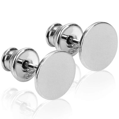 Earrings VIRGIN silver rhodium plated