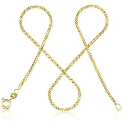 TIMELESS curb chain plain gold