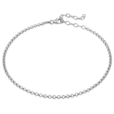 Ankle chain pea chain TENDER silver