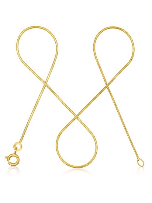 Schlangenkette ETERNITY Zierlich Gold