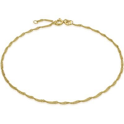 Ankle chain Singapore chain SINGAPORE Filigree Gold