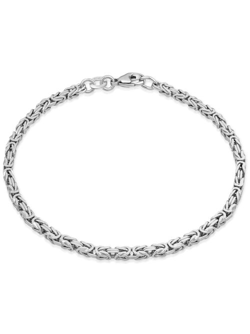 Armband Königskette 2,8 mm Silber