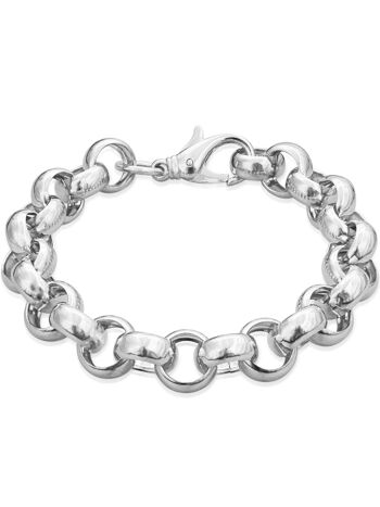 Bracelet Pois Chaîne TENDER Monumental Argent 1