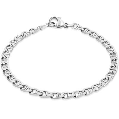 Bracelet curb chain TIMELESS robust silver
