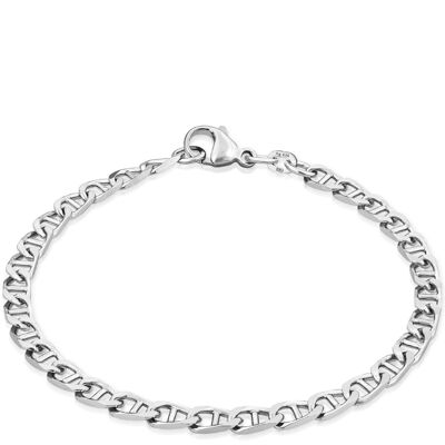 Bracelet curb chain TIMELESS robust silver