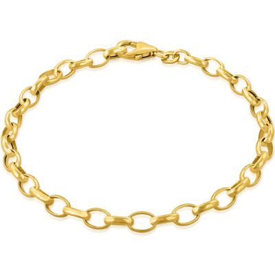 Bracelet pea chain TENDER Modern real gold