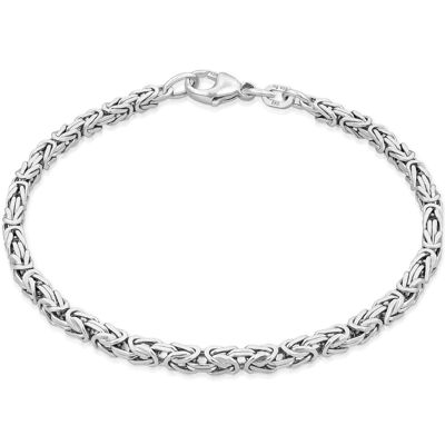 Bracelet byzantine chain 2.8 mm silver