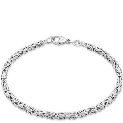 Bracelet byzantine chain 2.8 mm silver