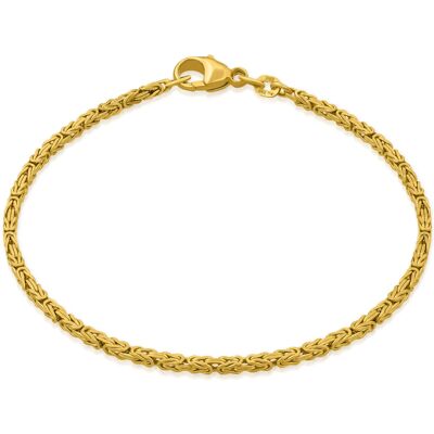 Armband Königskette ROYAL Dezent Echtgold