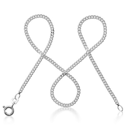 TIMELESS curb chain classic silver